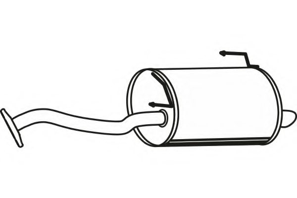 FENNO P41006 End Silencer